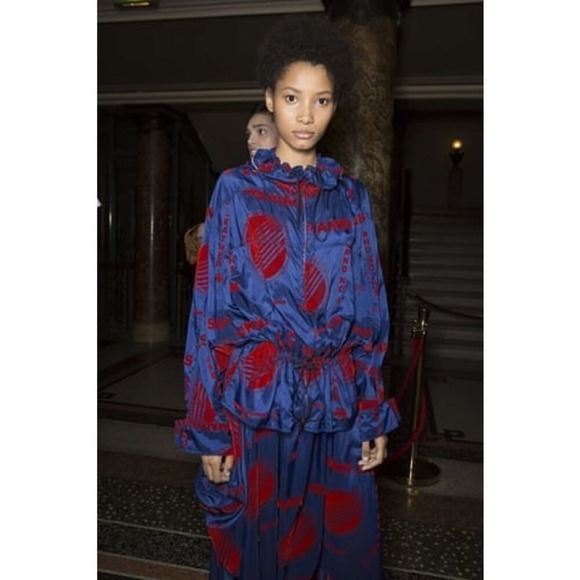 Stella McCartney Jackets & Blazers - New STELLA MCCARTNEY Nylon Flock Print Jacket